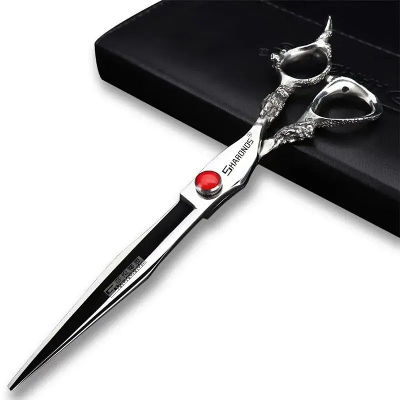 SHARONDS Professional Dragon Hair Cutting Shears - 7.5 Inch - Precision Barber Salon Tool - main product image