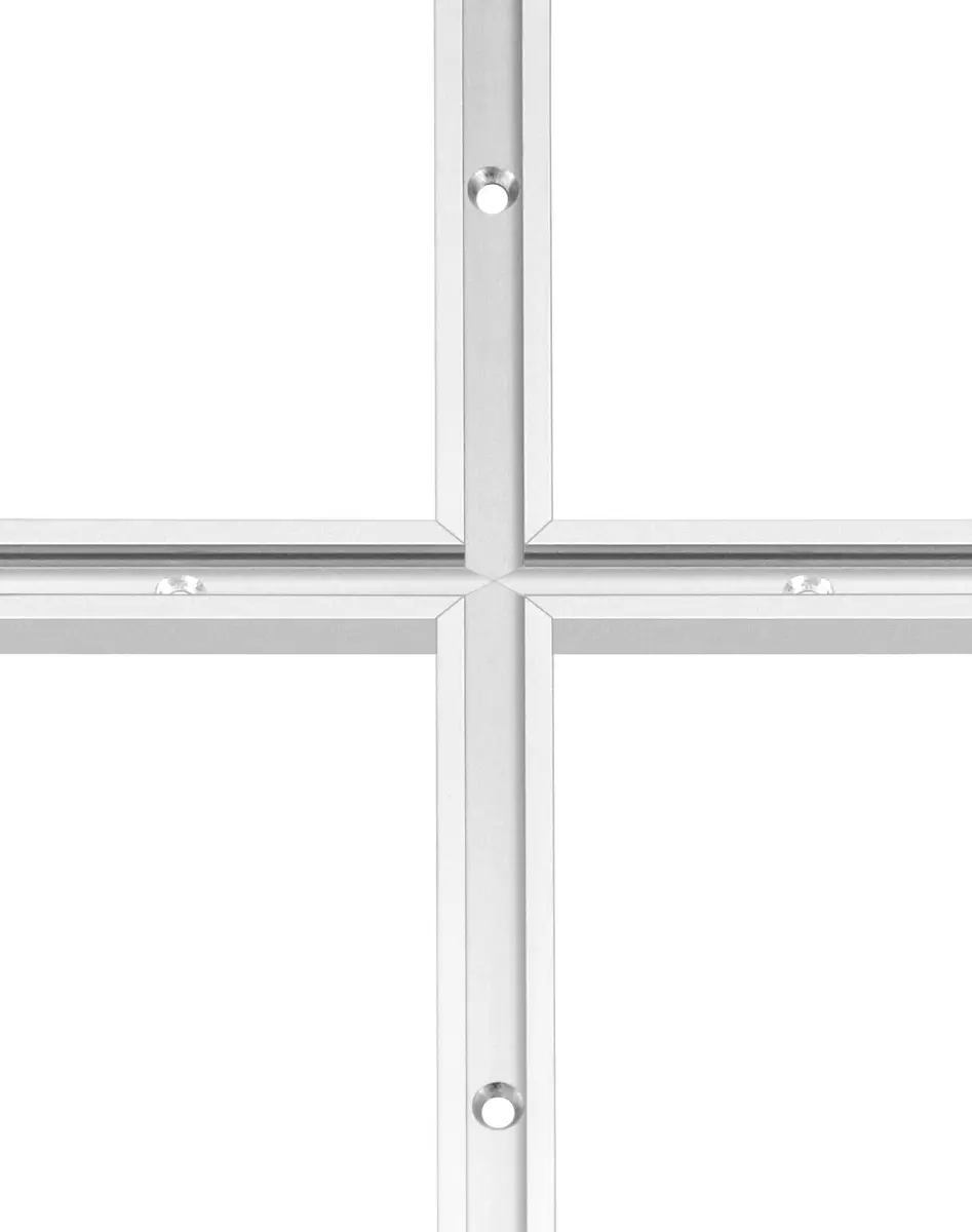 QWORK Aluminum T Track 48 Inch (121.9 cm) - 4 Pack | Universal Double Cut Profile for Woodworking Fixtures - view 7