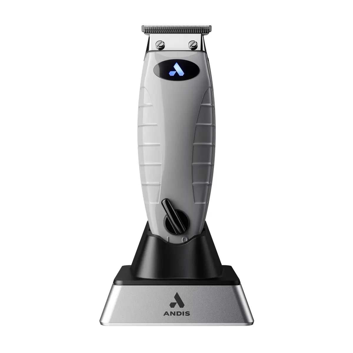 Andis Hair & Beard Trimmer 74055 | Zero Gapped Carbon Steel Blade, 100-240V, 7,200 SPM, Grey - view 2