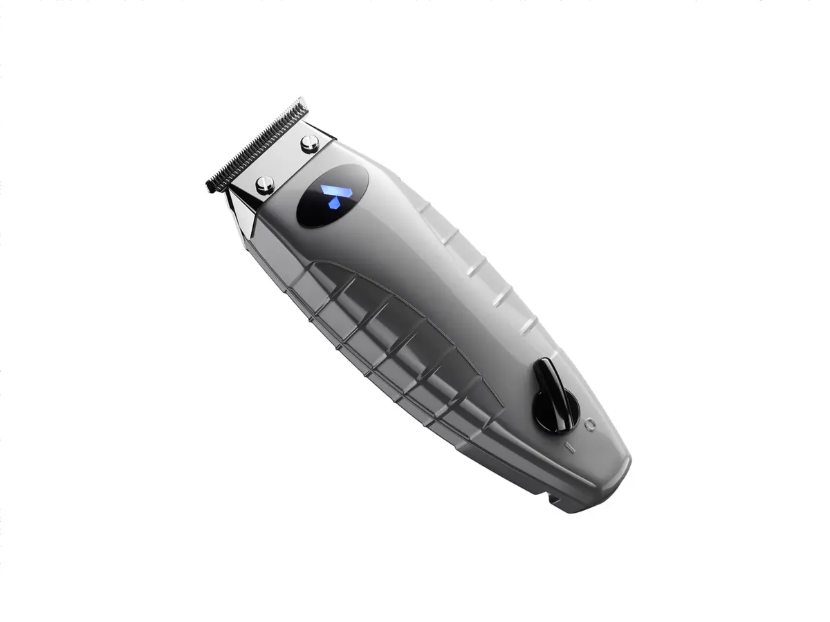 Andis Hair & Beard Trimmer 74055 | Zero Gapped Carbon Steel Blade, 100-240V, 7,200 SPM, Grey - view 3