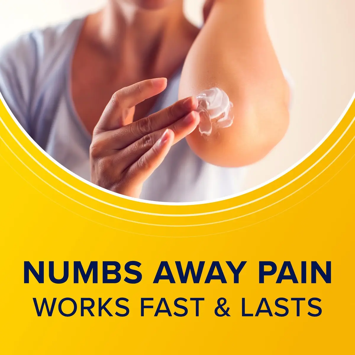 Aspercreme Lidocaine Pain Relief Cream, Eucalyptus, 3 oz. | Fast-Acting, Non-Greasy, Travel-Friendly - view 6