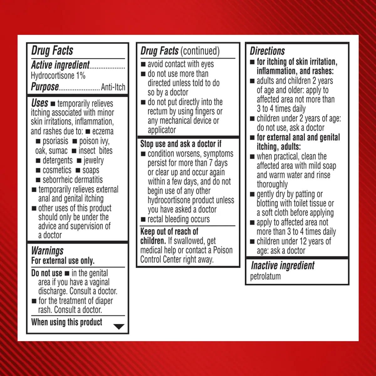 Cortizone 10 Max Strength Water Resistant Itch Relief Ointment, 1 oz. | Fast-Acting, Fragrance-Free Skin Relief - view 2