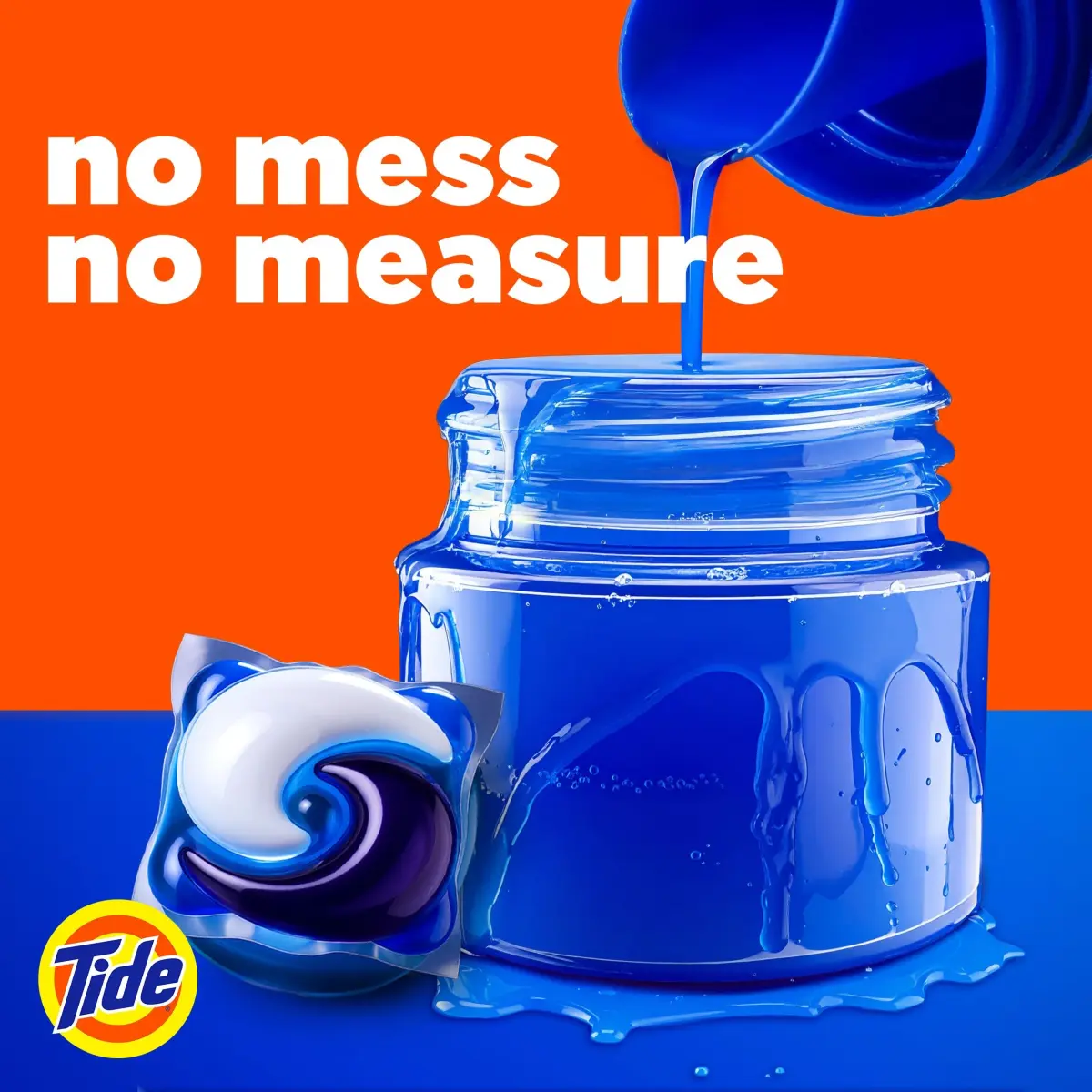 Tide PODS Laundry Detergent Pacs 76 Count | Spring Meadow Scent, 3-in-1 Stain Remover, Odor Fighter, Color Protector - view 4