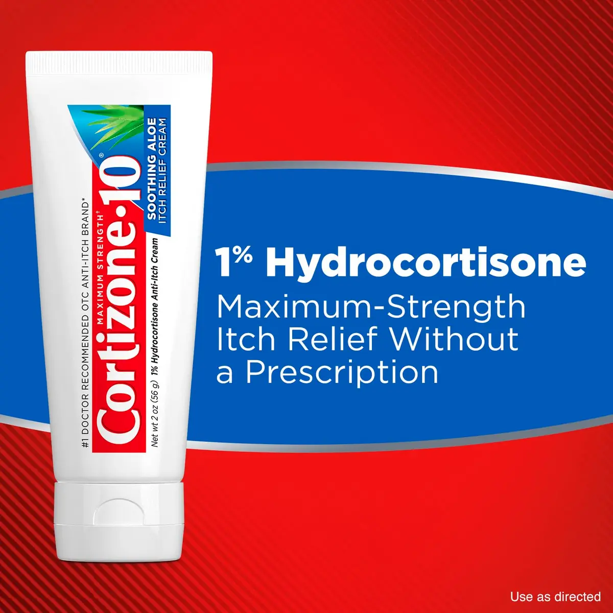 Cortizone 10 Max Strength Soothing Aloe Itch Relief Cream 2 oz | Fast-Acting, Fragrance-Free - view 4