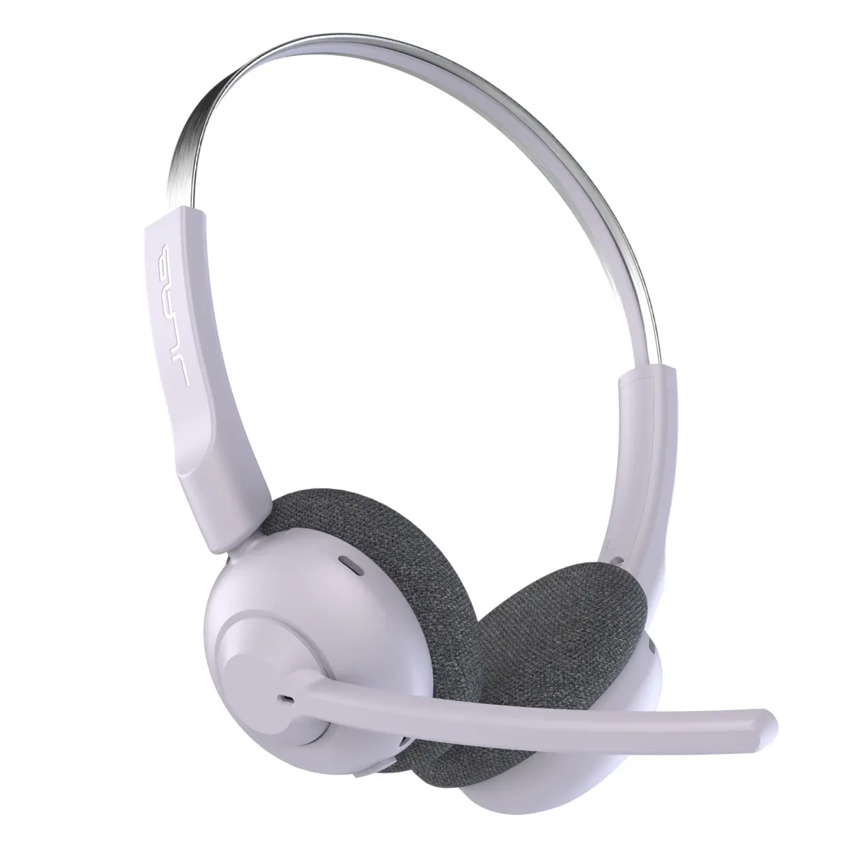 JLab Go Work Pop On-Ear Wireless Headset Black | Bluetooth Multipoint & Noise Canceling Boom Mic - main product image