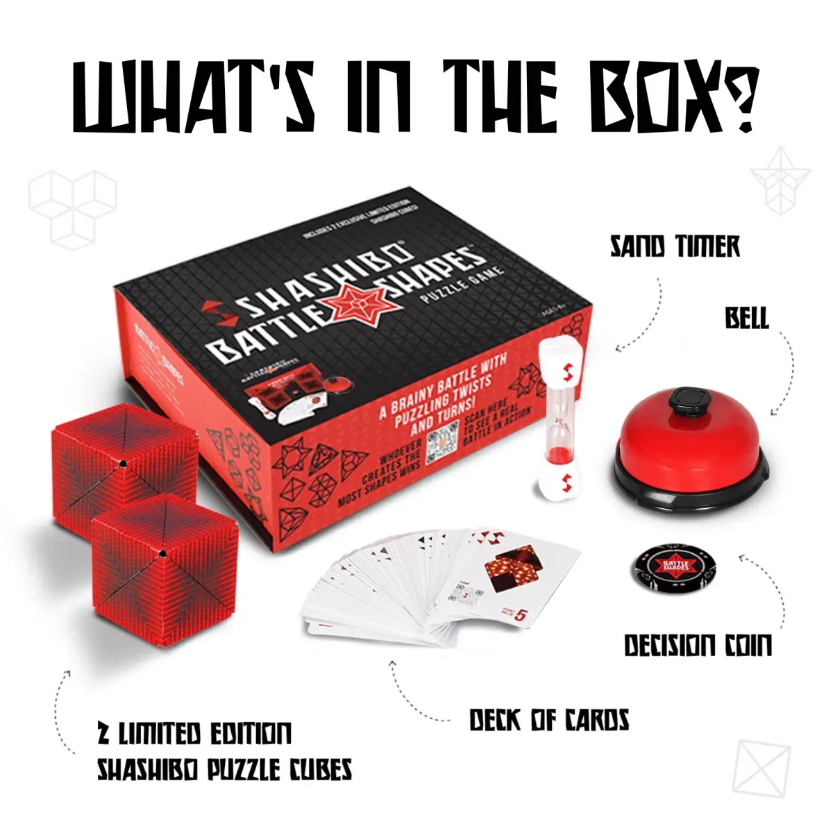 Shashibo Battle Shapes Magnetic Puzzle Cube 11.8 x 9.2 inches | STEM Educational Toy for Kids & Adults - view 3