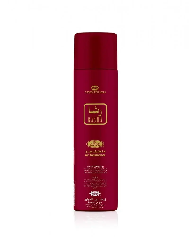 Al-Rehab Rasha Air Freshener 300ml | Floral & Fruity Aromas for Home & Office - main product image