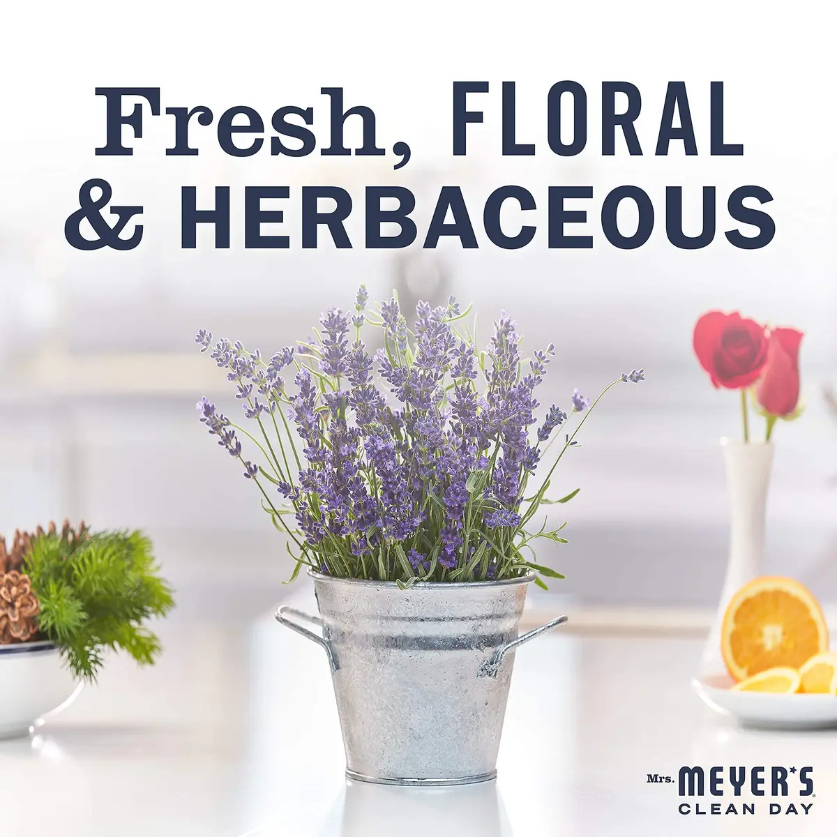 Mrs. MEYER'S HAND SOAP REFILL 66 Fl Oz | Garden-Inspired Scent, Cruelty-Free, Paraben-Free, Aloe & Olive Oil, Made in USA - view 9