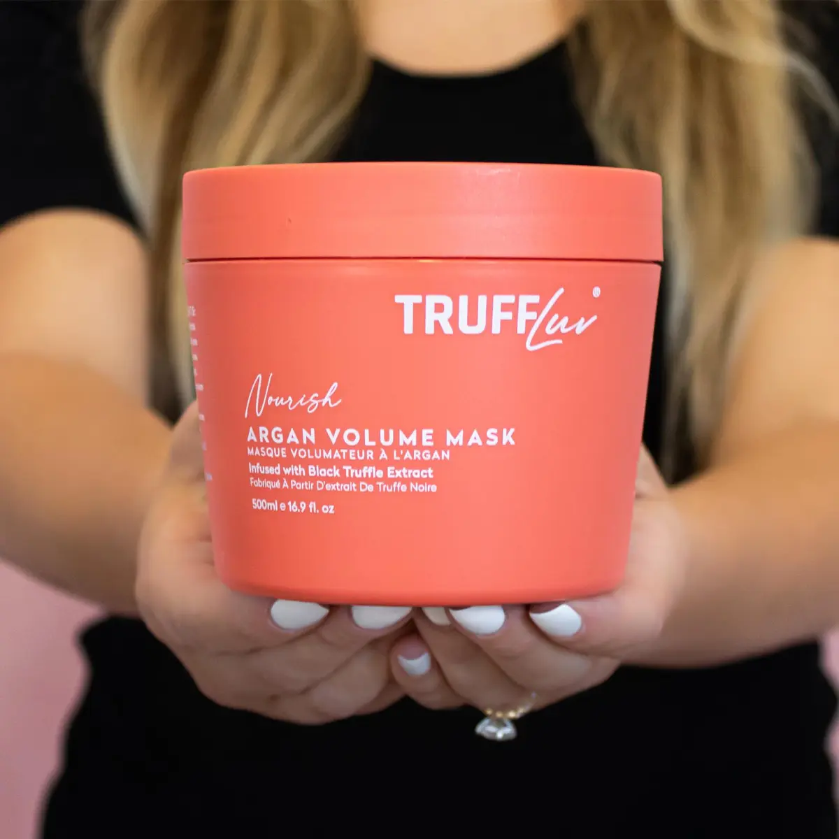 TruffLuv Argan Leave-In Mask 8.45 oz | Black Truffle & Argan Oil for Dry Hair - view 4