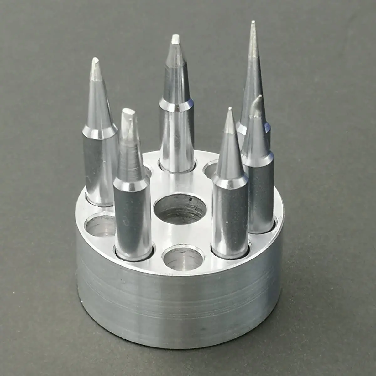 ShineNow T18 Soldering Tips 10pcs Set for Hakko FX-888D FX-888 FX-600 FX-8801 | Copper Tips with Holder - view 4