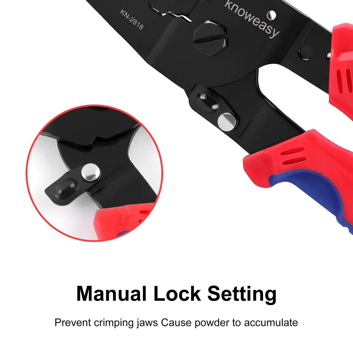 Knoweasy KN-2818 Micro Open Barrel Crimper, 28-20 AWG | Precise, Durable, Portable - view 4