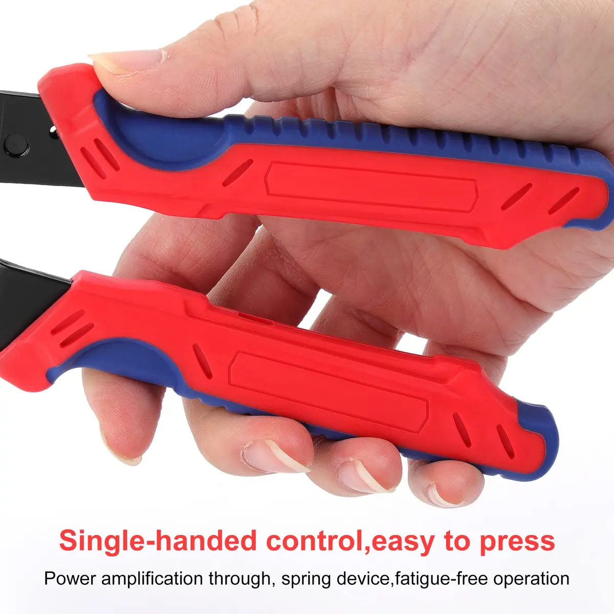 Knoweasy KN-2818 Micro Open Barrel Crimper, 28-20 AWG | Precise, Durable, Portable - view 2