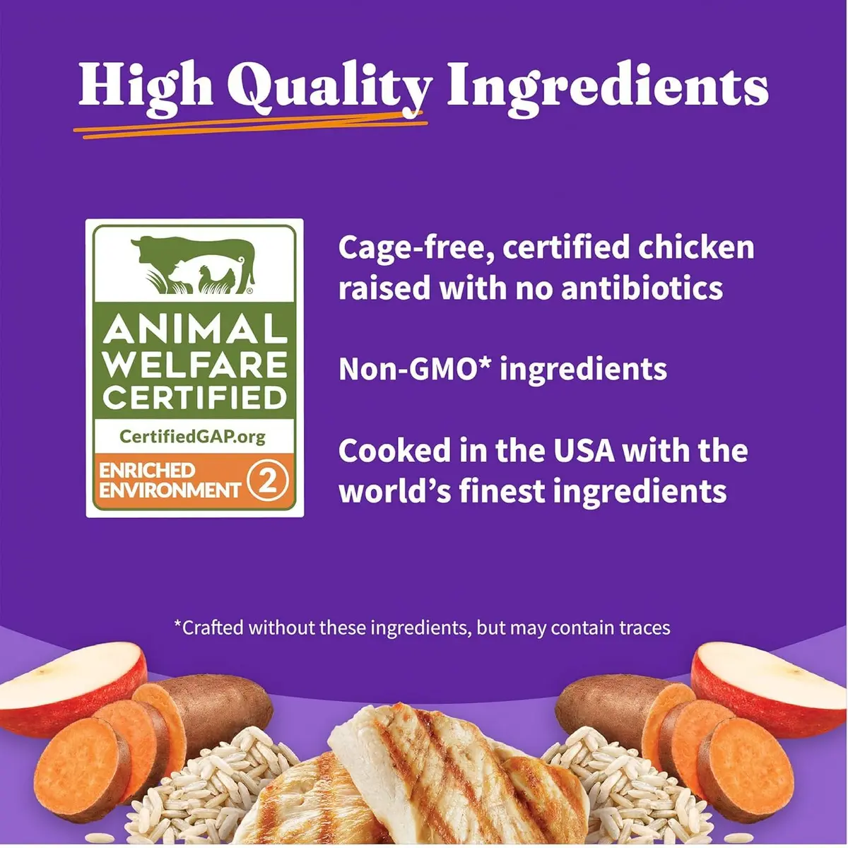 Halo Holistic Small Breed Dog Food, Cage-Free Chicken & Brown Rice, 3.5 lb | Supports Digestive & Skin Health - view 7