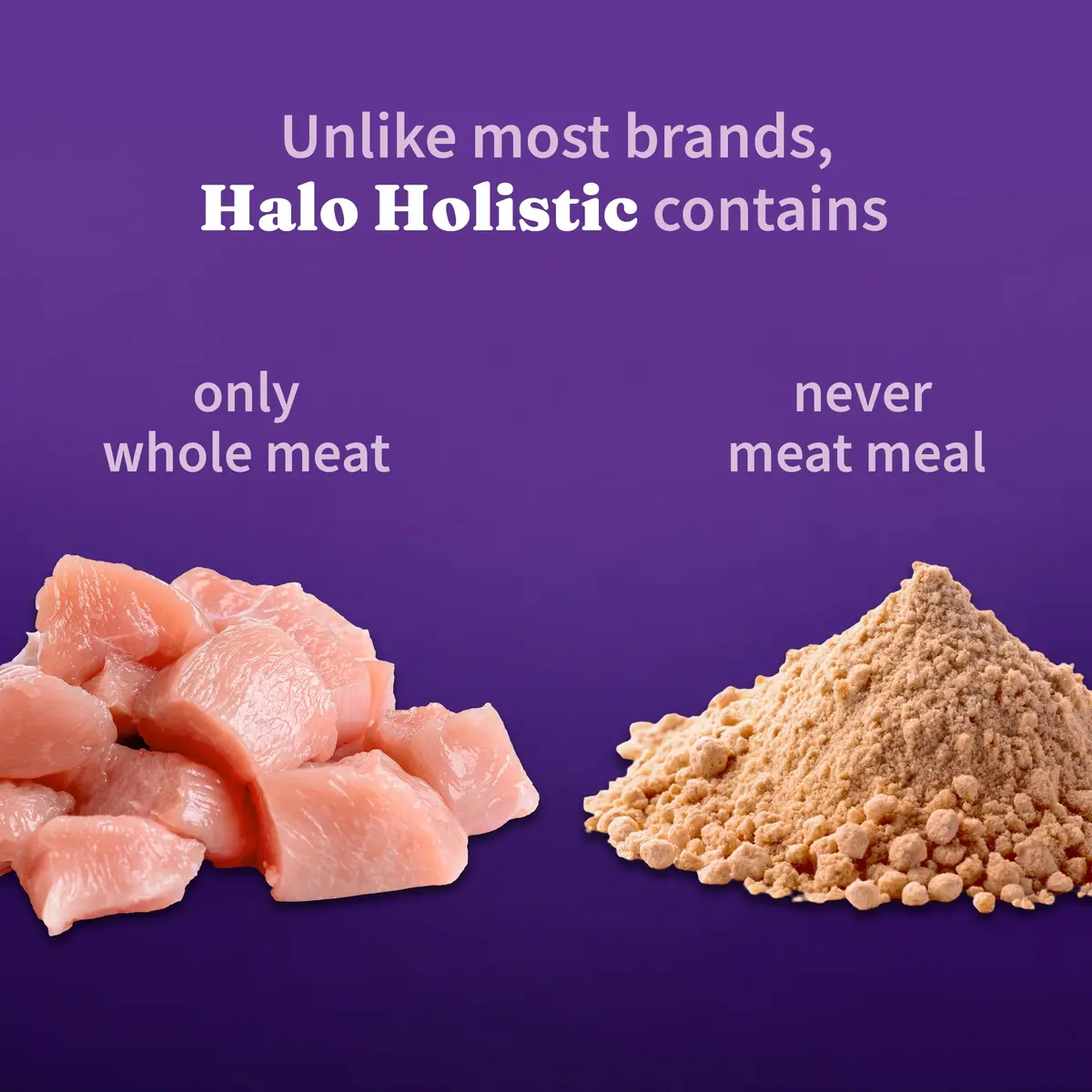 Halo Holistic Small Breed Dog Food, Cage-Free Chicken & Brown Rice, 3.5 lb | Supports Digestive & Skin Health - view 3