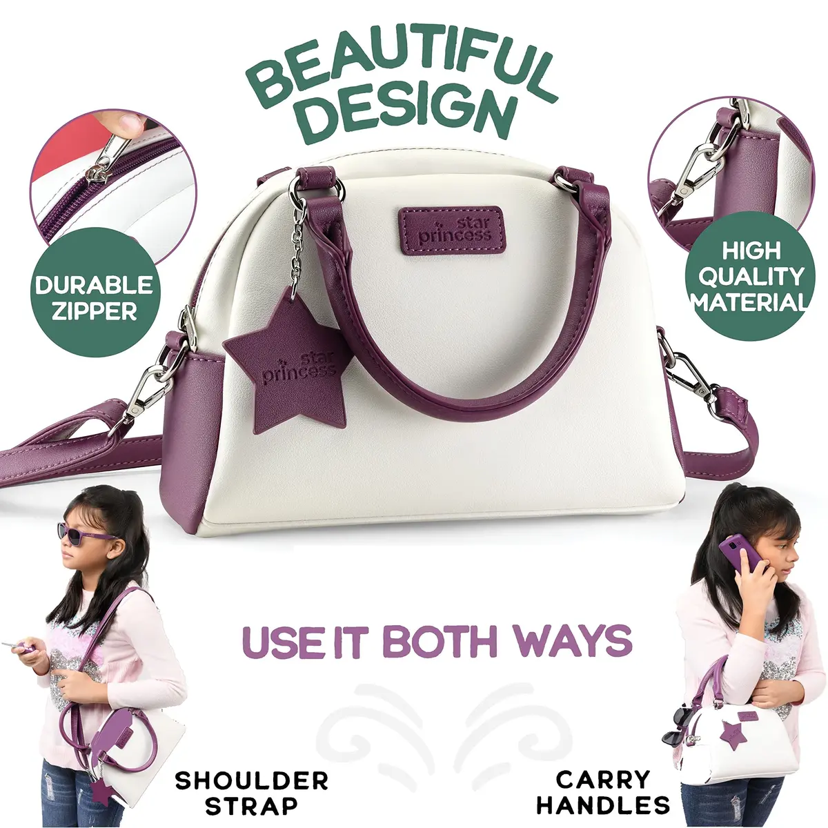 Star Princess Play Purse for Little Girls | Toddler Girl Toys & Pretend Makeup, 3+ Years - view 4
