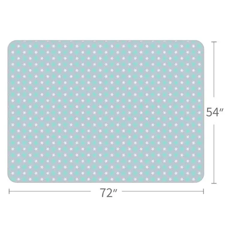 Moonsea Extra Large Splat Mat 54"x72" (137cm x 183cm) | Waterproof Non-Slip Floor Mat for High Chairs & Art Projects - view 2