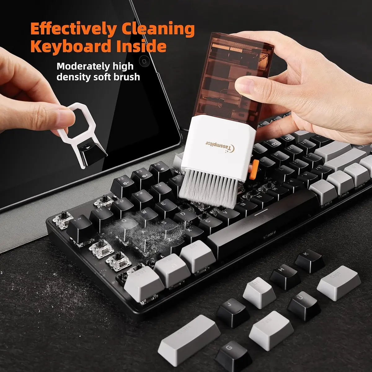 Tassmpitor All-in-1 Keyboard Cleaner Laptop Cleaning Kit | Deep Device & Screen Cleaning - view 2