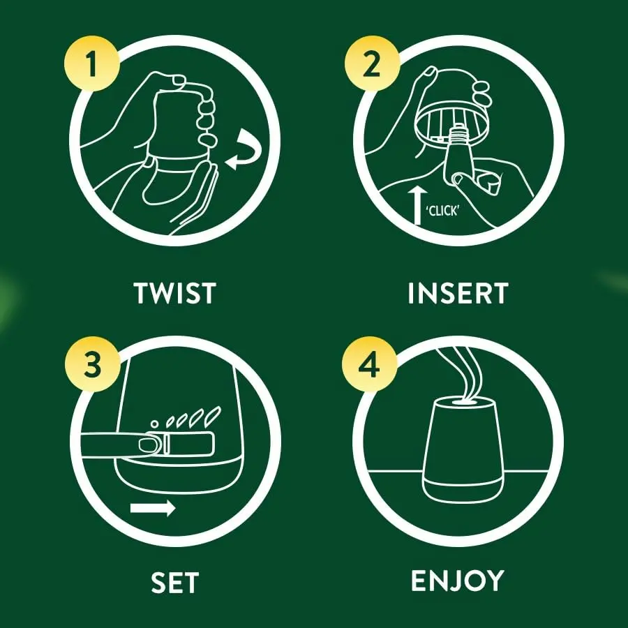 Air Wick Essential Mist Diffuser & Refill Pack of 3 | Apple Cinnamon Fall Scent | Cordless, Up to 45 Days Fragrance - view 6