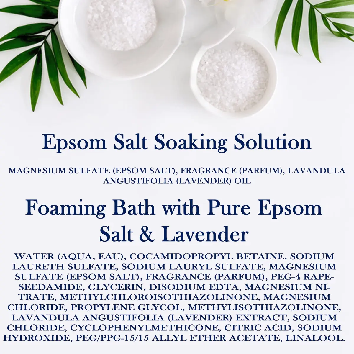 Dr Teal's Epsom Salt Soaking Solution & Foaming Bath Combo Pack, Lavender - 3 lb Salt & 34 fl oz Foaming Bath | Soothes Body & Mind - view 7