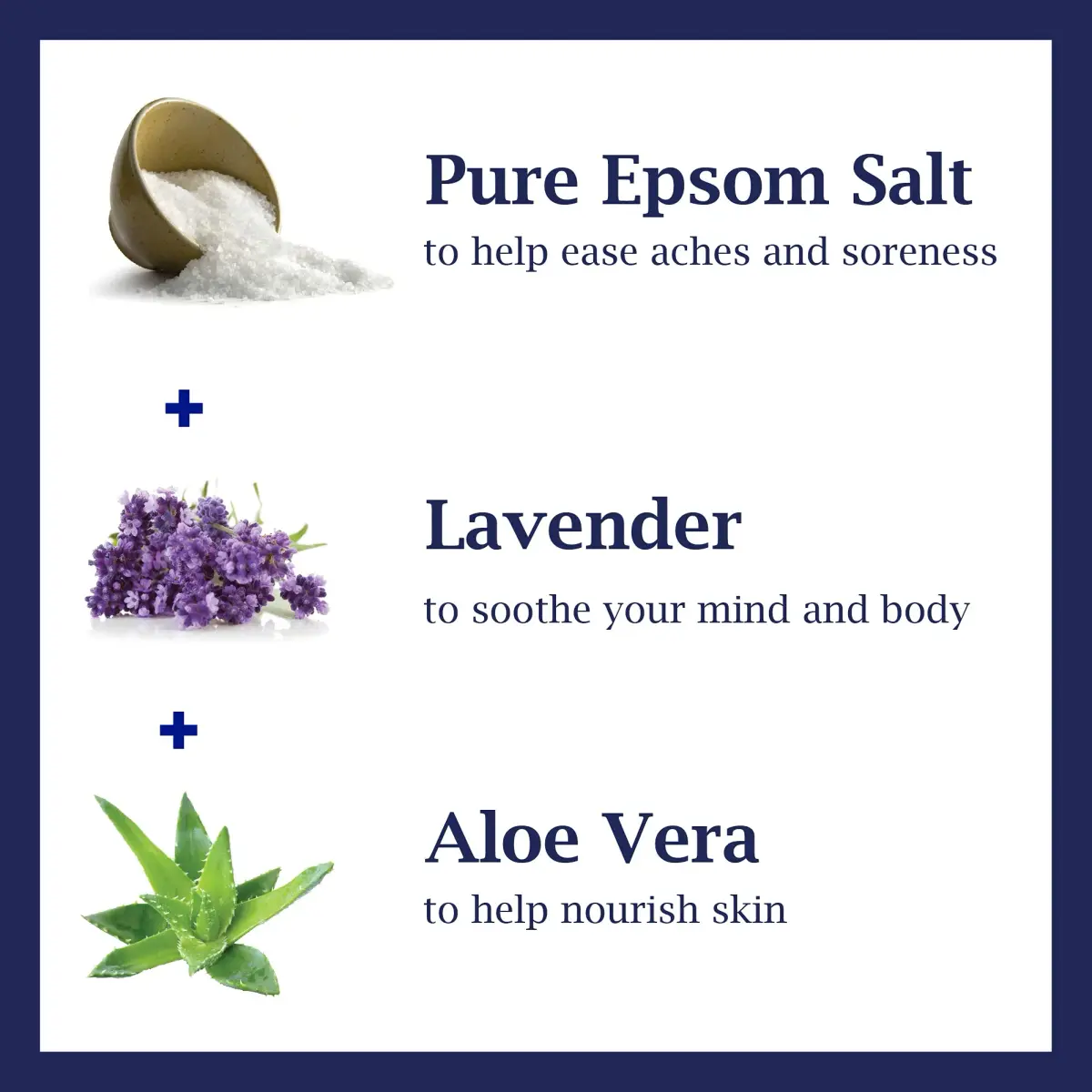 Dr Teal's Epsom Salt Soaking Solution & Foaming Bath Combo Pack, Lavender - 3 lb Salt & 34 fl oz Foaming Bath | Soothes Body & Mind - view 2