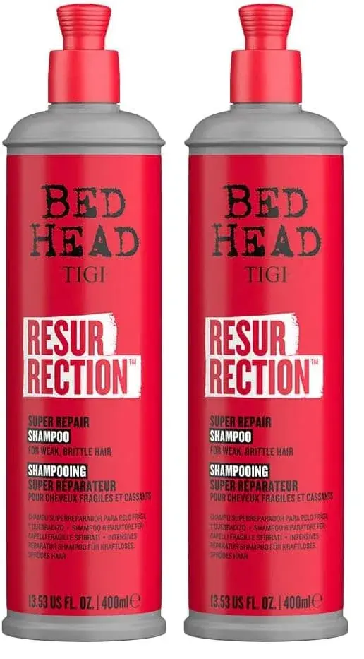 TIGI Bed Head Resurrection Repair Shampoo for Damaged Hair 1.7 L (27.06 fl oz) | Professional Repair Formula - main product image