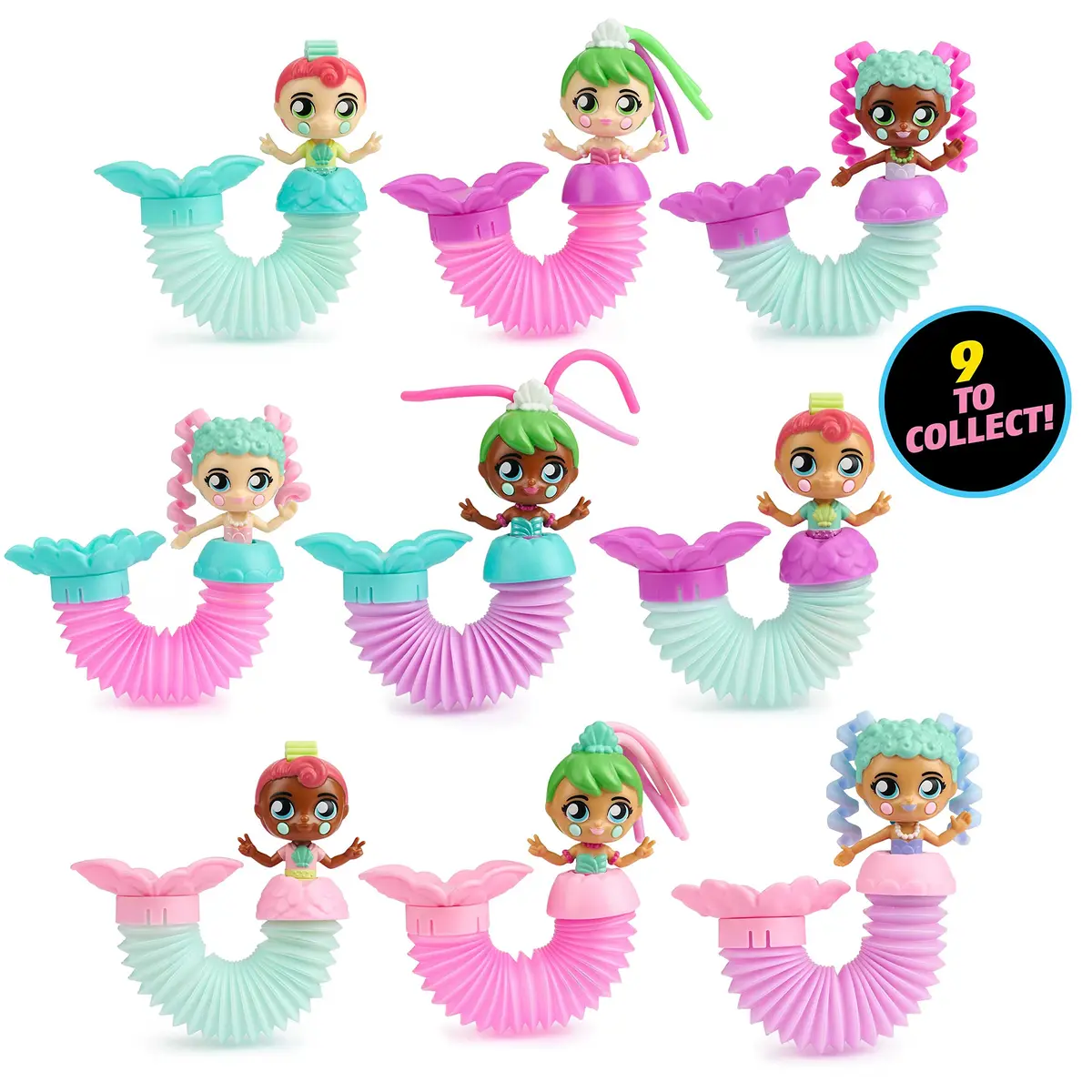 Fashion Fidgets Mermaids Fantasy Series – Fidget Doll for Girls Created by Mrs. Bench | Mermaid Fidget Doll with Pop Tube Tails, 15+ Ways to Fidget, Ages 5+ - view 6
