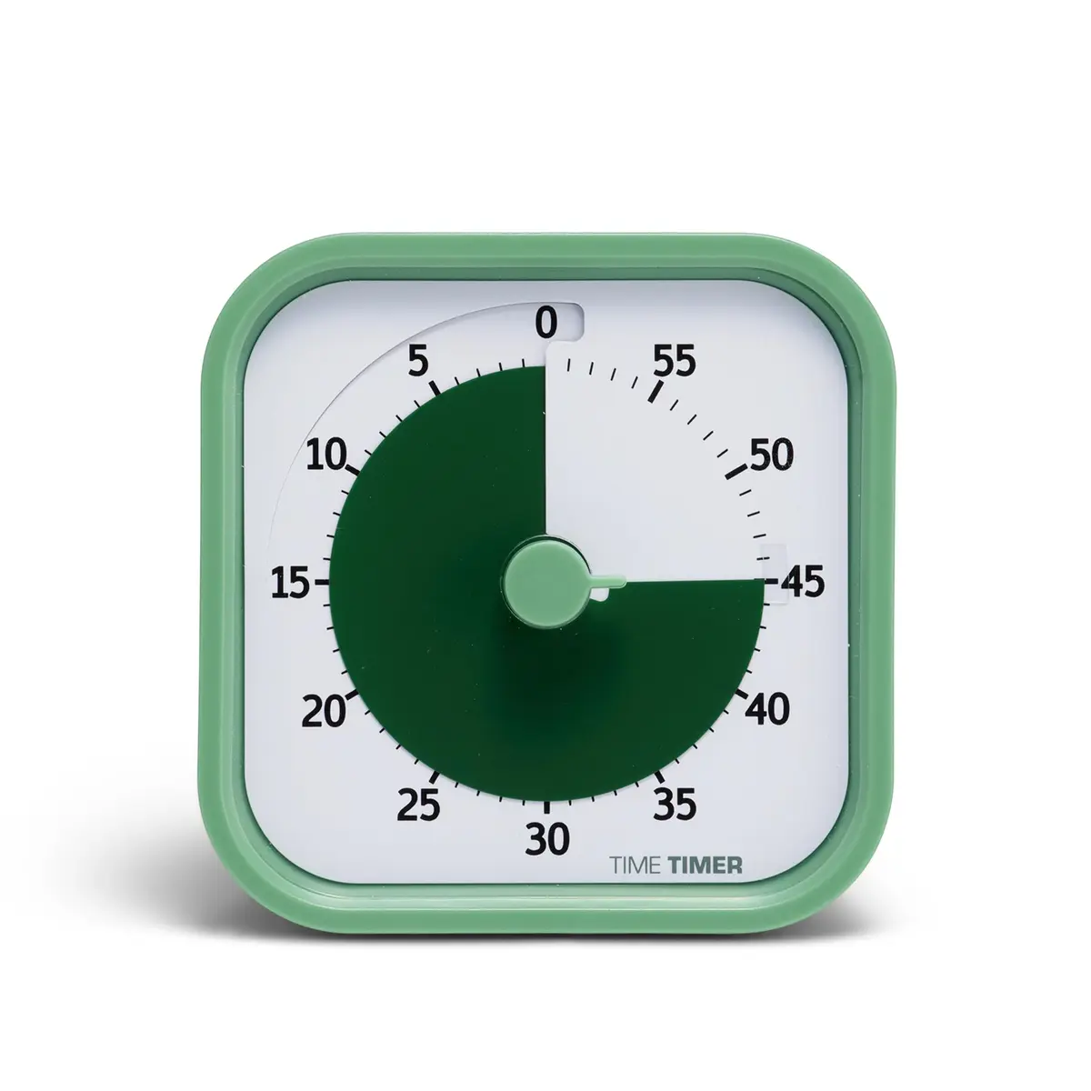 TIME TIMER Home MOD – 60-Minute Visual Timer Silent Study Tool for Kids & Adults, Fern Green - main product image