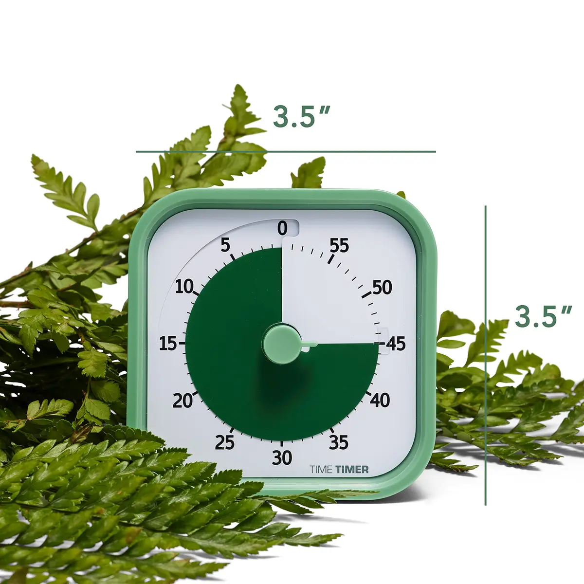 TIME TIMER Home MOD – 60-Minute Visual Timer Silent Study Tool for Kids & Adults, Fern Green - view 3