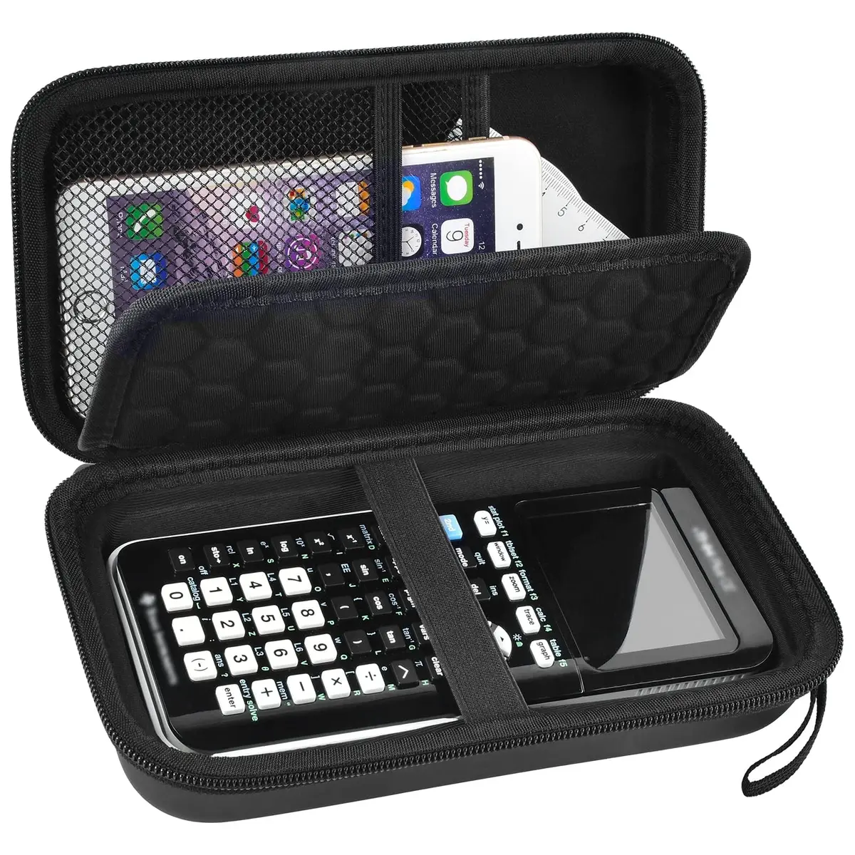 PAIYULE Hard Calculator Case for TI-84 Plus CE/Evo/TI-30XS/TI-Nspire CX II | Protective Organizer for Texas Instruments Calculators - main product image