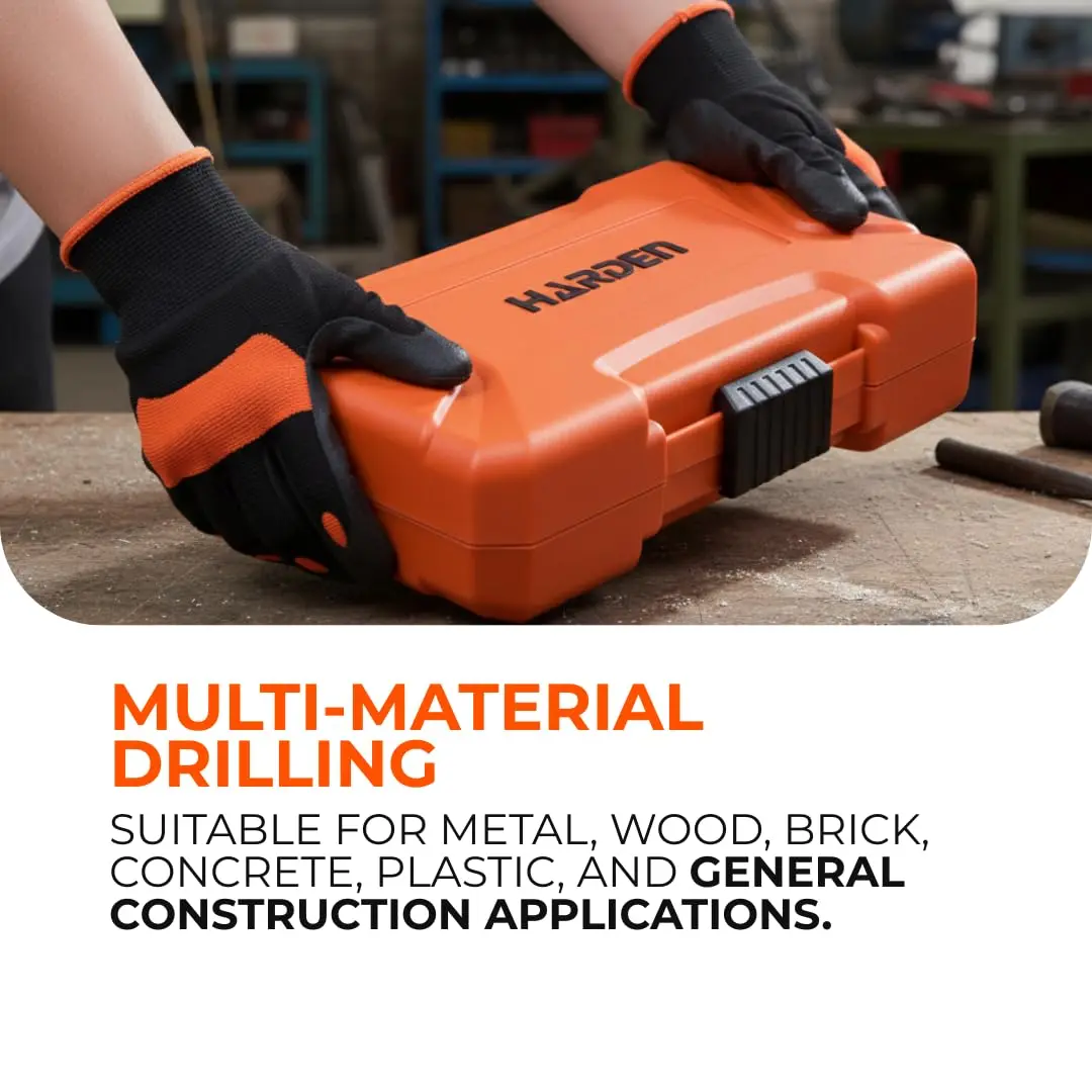 Harden 16-Piece Drill Bit Set | Multi-Material High-Speed Steel & Carbide Tipped - view 5