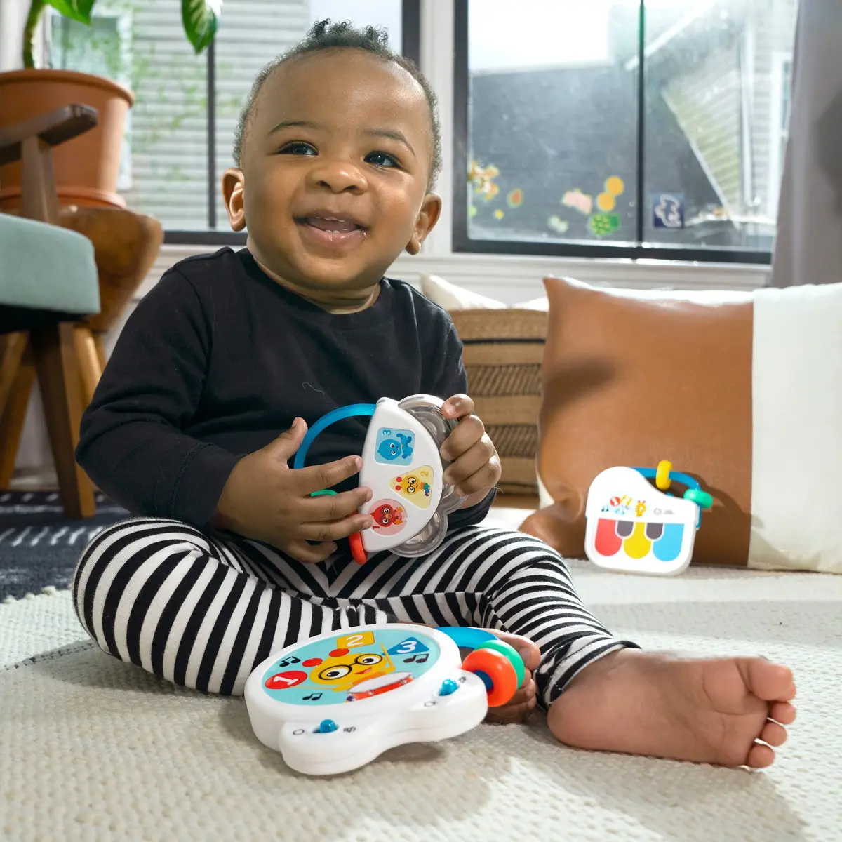 Baby Einstein Small Symphony 3-Piece Musical Toy Set, 3 Instruments | Encourages Musical Exploration & Fine Motor Skills - view 7