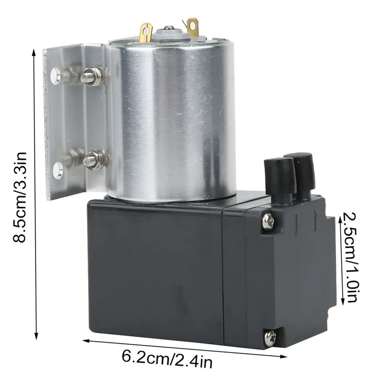 Diydeg 12V/24V Mini Vacuum Pump 15L/min | High Vacuum Diaphragm Pump for Gas Analysis - view 7