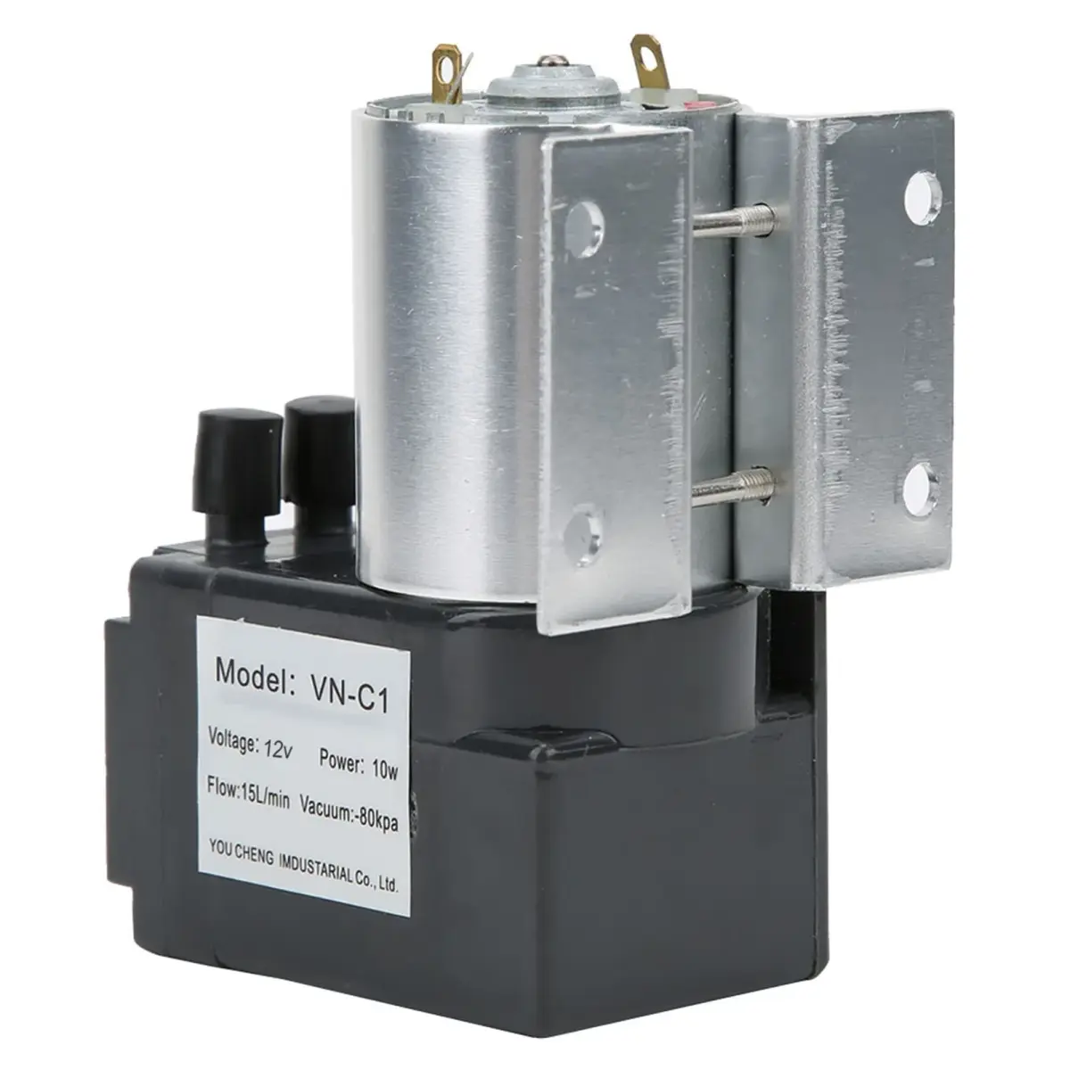 Diydeg 12V/24V Mini Vacuum Pump 15L/min | High Vacuum Diaphragm Pump for Gas Analysis - view 8