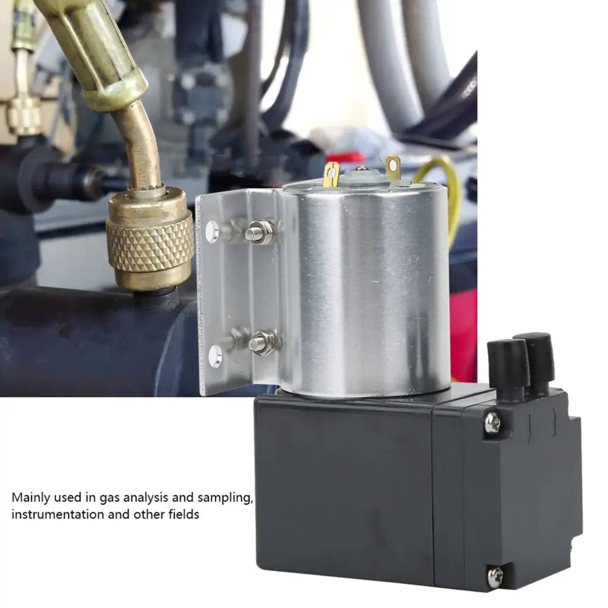 Diydeg 12V/24V Mini Vacuum Pump 15L/min | High Vacuum Diaphragm Pump for Gas Analysis - view 2