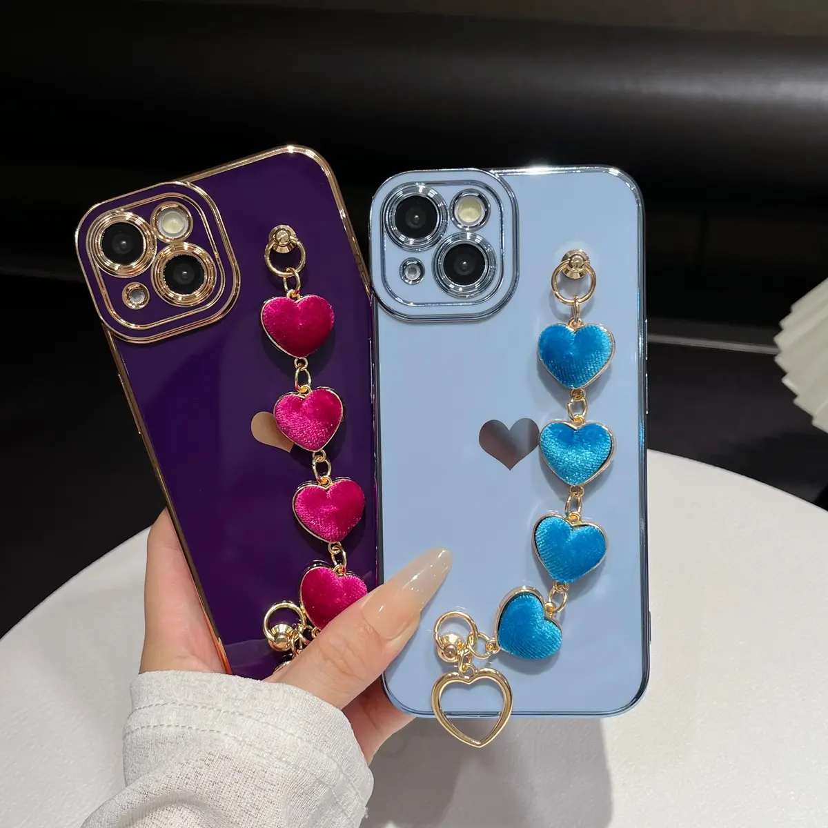 Caseative iPhone 14 Case, Purple | Drop & Scratch Resistant Silicone - view 3