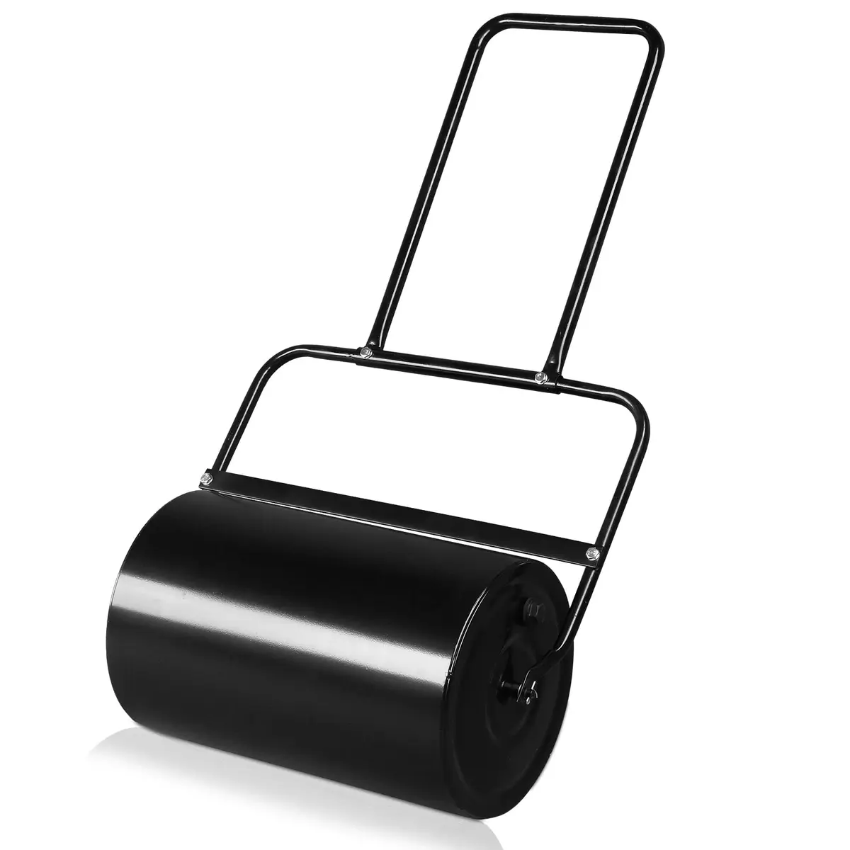 Outvita Lawn Roller, 10 Gal Water & Sand Filled, Black | Heavy Duty Push Lawn Tool for Flatting & Packing - main product image