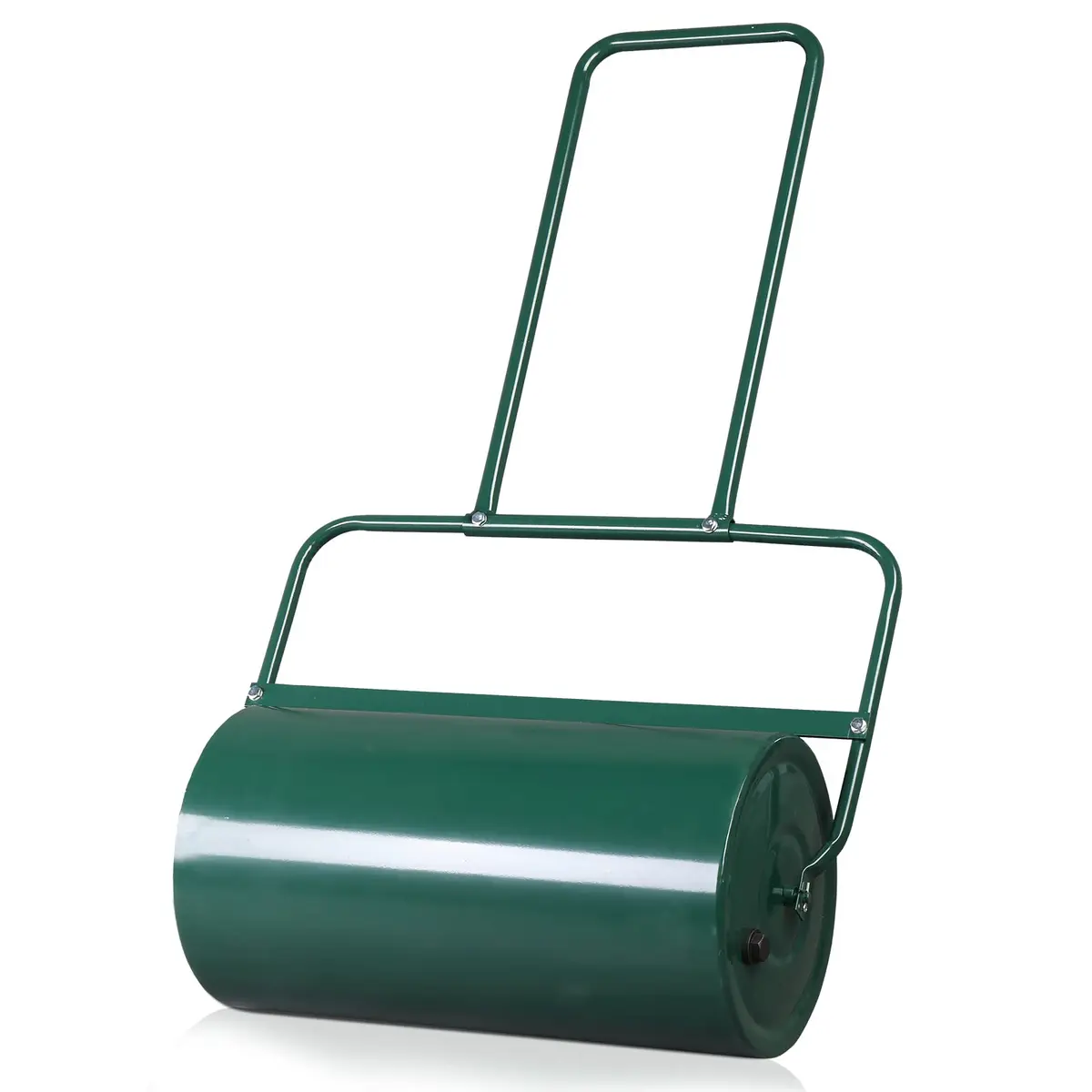 Outvita Lawn Roller, 13 Gallons, Water & Sand Filled, Green | Durable Steel, U Handle, Easy Storage - main product image