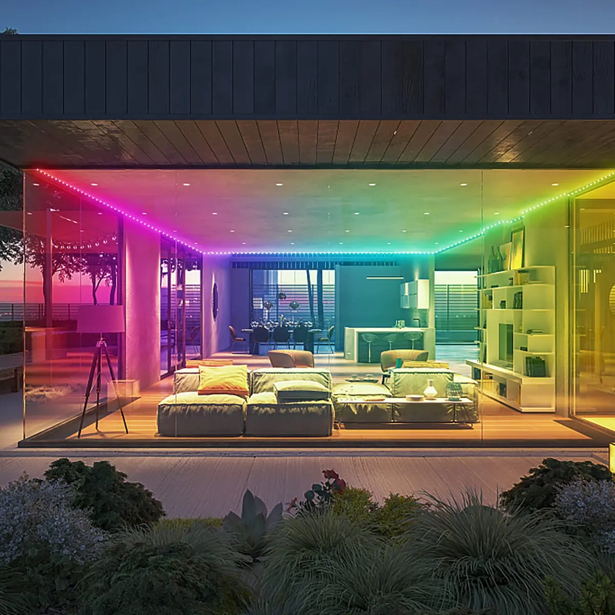 DAYBETTER Led Strip Lights 400 ft | Ultra Long RGB Smart Light Strips for Home & Party - view 2