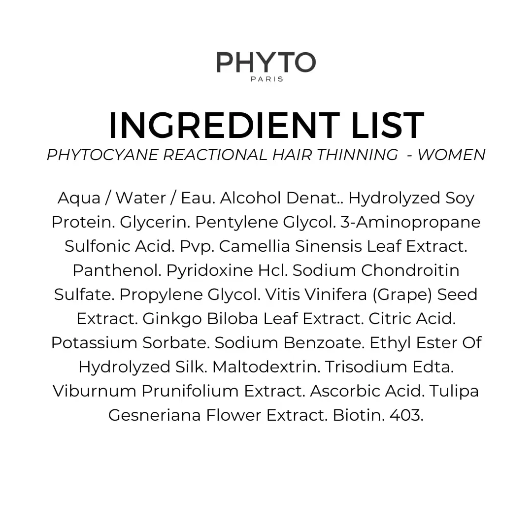 PHYTO Women Revitalizing Hair Serum 12 Vials | Supports Reactional Hair Thinning, Stress & Postpartum Recovery - view 4