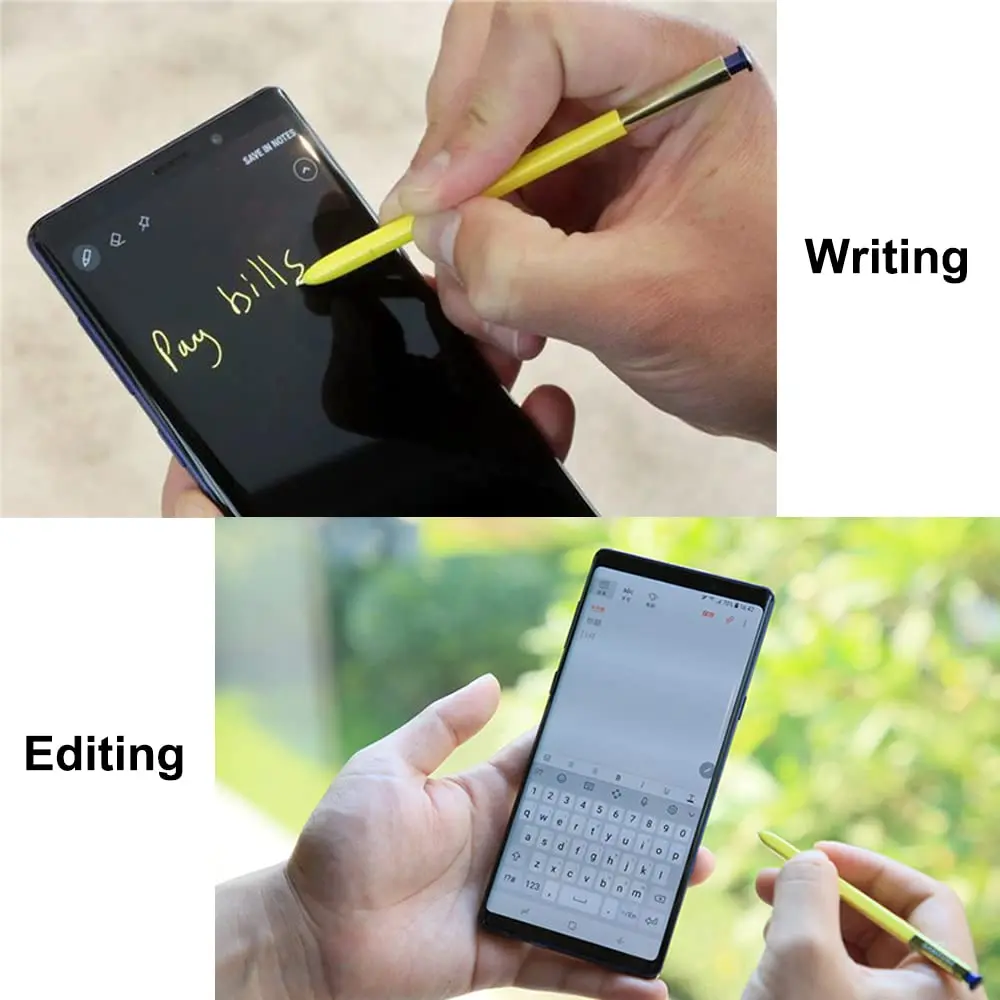 Dogxiong Note 9 Pen Replacement for Samsung Galaxy Note 9 SPen, Bluetooth, Ocean Blue /Yellow | High-Quality Stylus - view 6