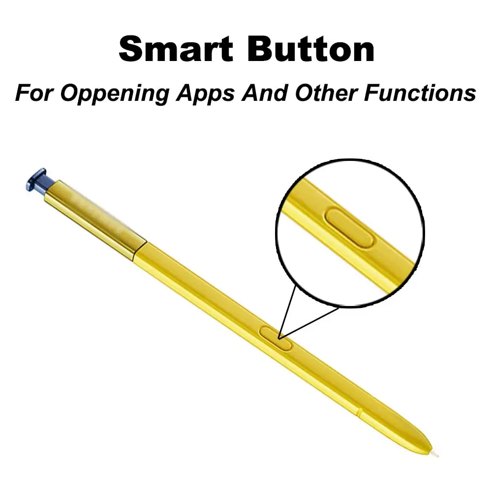 Dogxiong Note 9 Pen Replacement for Samsung Galaxy Note 9 SPen, Bluetooth, Ocean Blue /Yellow | High-Quality Stylus - view 4