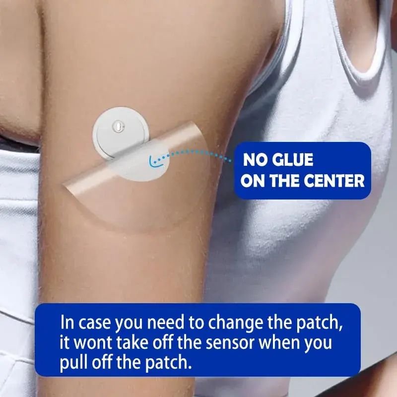 HONYOU Libre 3 Plus Sensor Covers 40 Count | Waterproof & Breathable Adhesive Patches - view 6