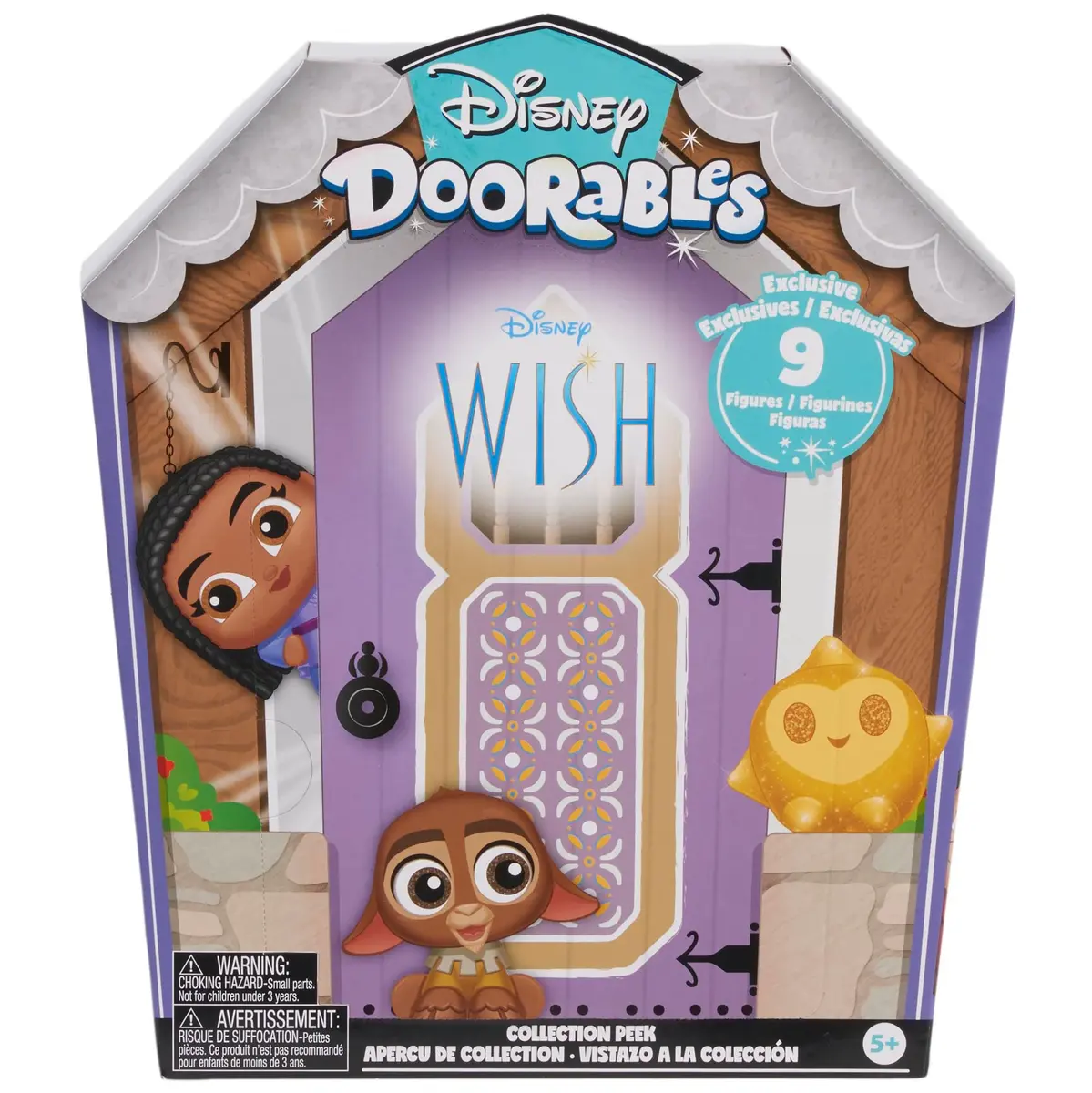 Disney Doorables Wish Collector Peek Blind Bag Figures 9-Pack | Mystery Toy for Ages 5+ - view 5