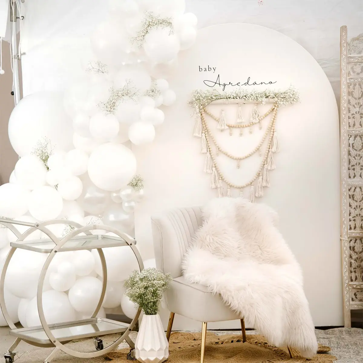 Voircoloria 130pcs White Party Balloons Garland Arch Kit, 18 12 10 5 Inch | Assorted Colors Balloon - view 7