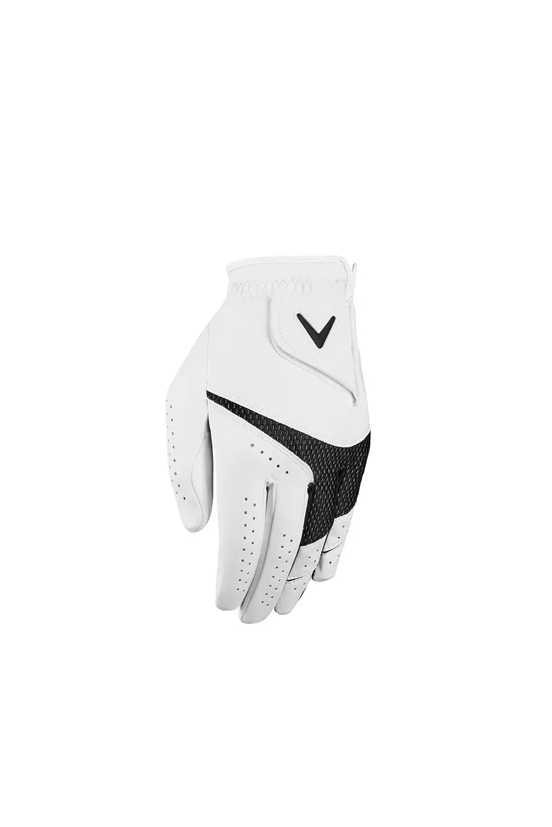 Callaway Golf Weather Spann Glove (Worn on Left Hand, Cadet X-Large, White) | All-Weather Grip for Indian Courses - view 2