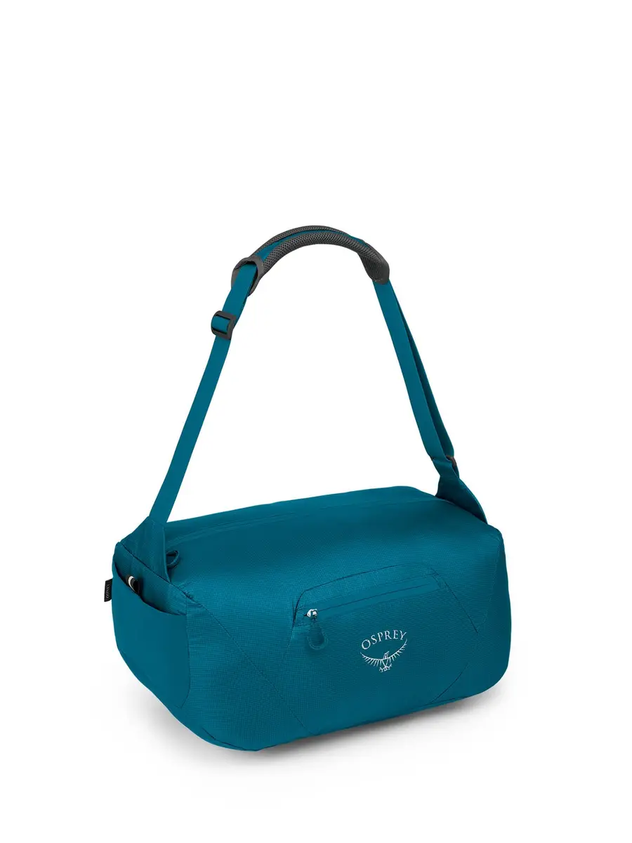 Osprey Ultralight Collapsible Stuff Duffel Waterfront Blue | Compact, Packable Travel Bag - main product image