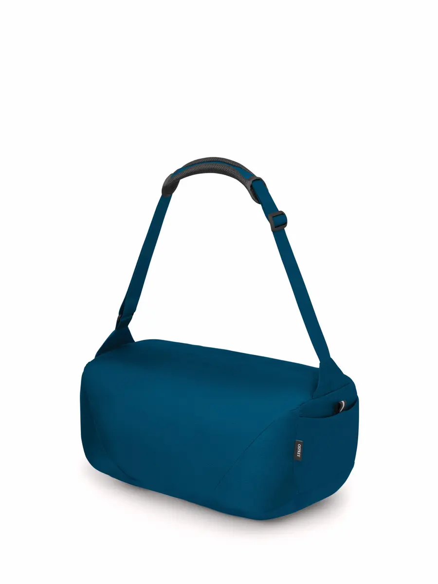Osprey Ultralight Collapsible Stuff Duffel Waterfront Blue | Compact, Packable Travel Bag - view 7