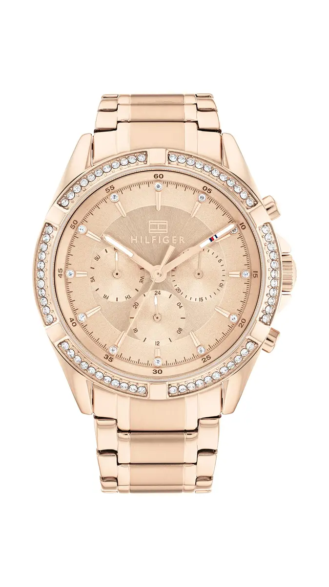 Tommy Hilfiger Women's Stainless Steel Watch 40mm Carnation | Classic & Polished - main product image