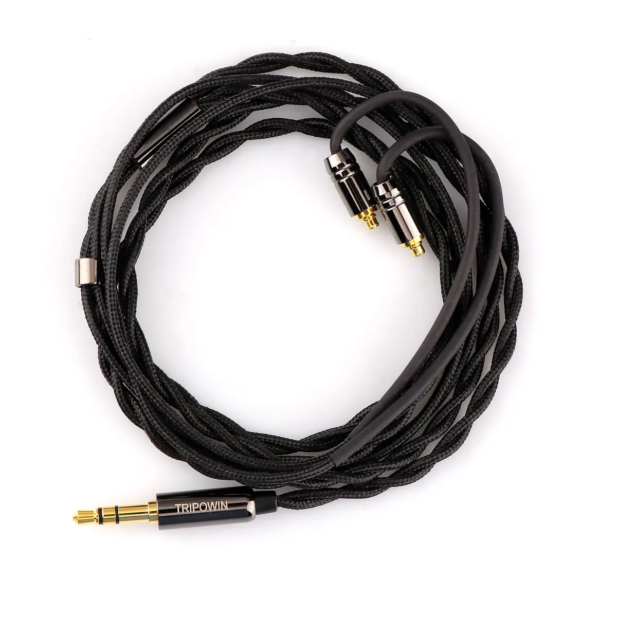 Linsoul Tripowin Zombur OFC In-Ear Monitor Cable 1.25m | Oxygen-Free Copper for Smooth Sound - main product image