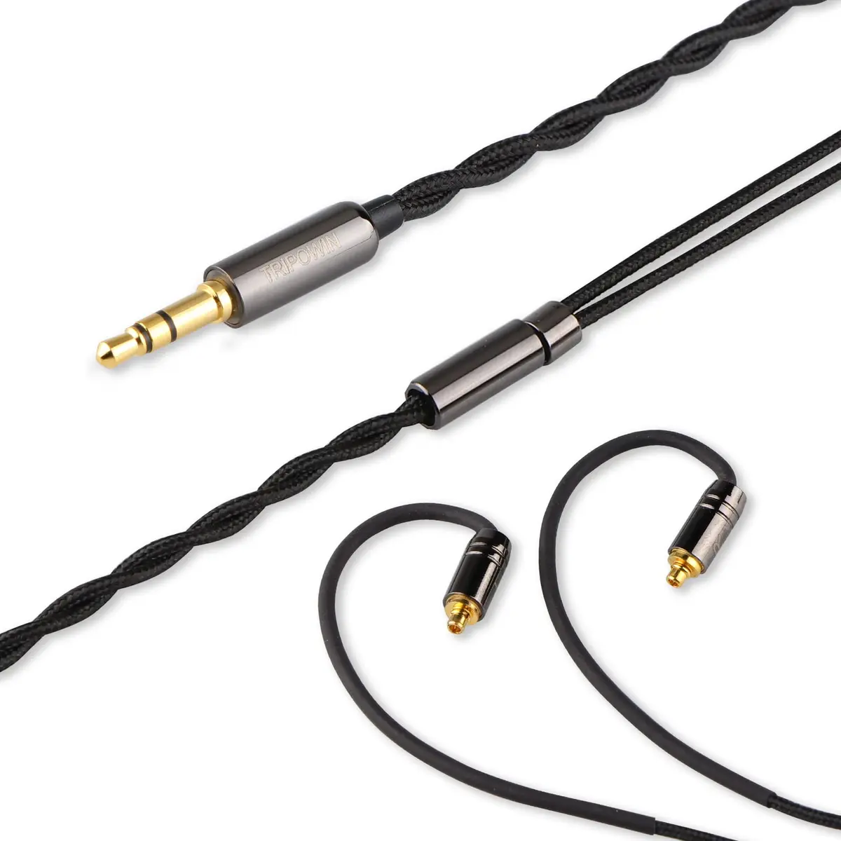 Linsoul Tripowin Zombur OFC In-Ear Monitor Cable 1.25m | Oxygen-Free Copper for Smooth Sound - view 4